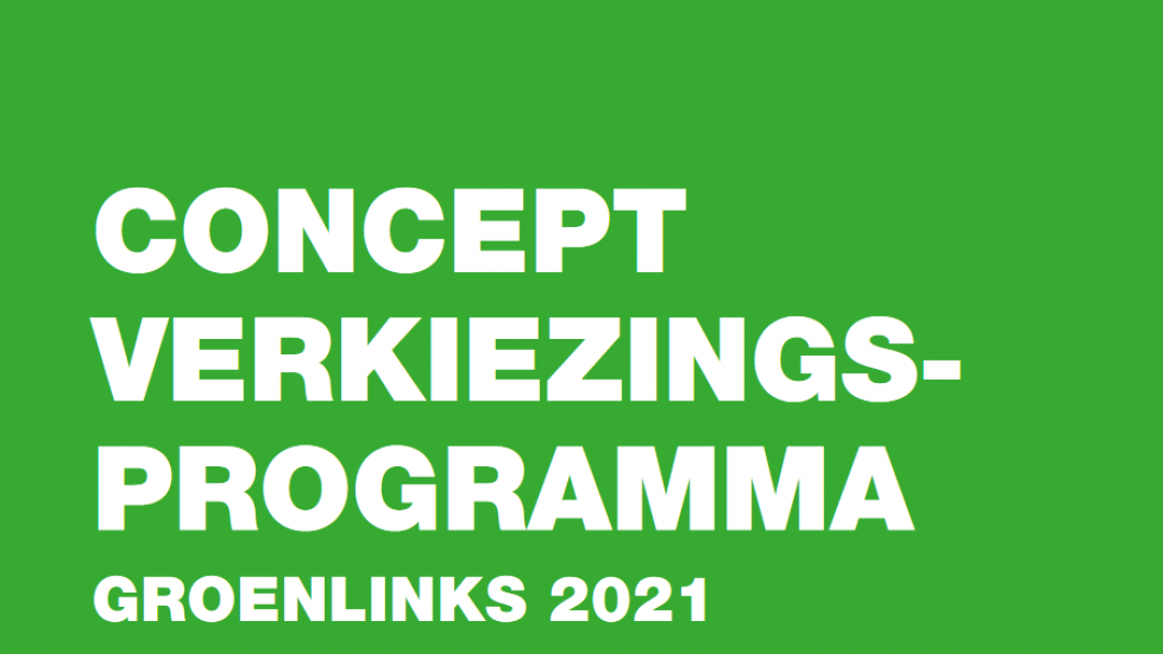 Concept verkiezingsprogramma 2021
