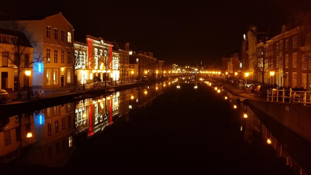 Leidse gracht nacht