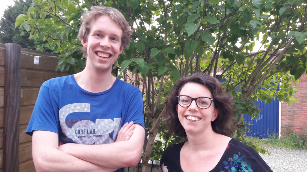 Eline Levering en Joost Schrieks