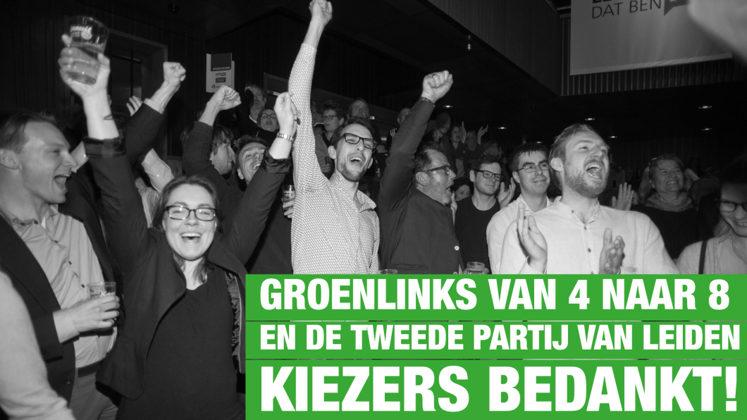 Verkiezingsoverwinning Leiden 2018 Verkiezingsoverwinning Leiden 2018