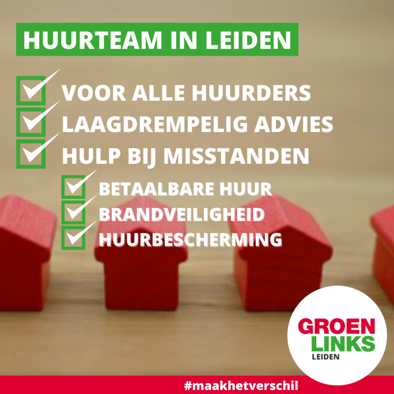 Huurteam voor alle huurders in Leiden: opsomming voordelen