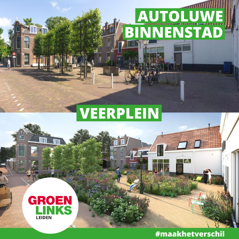 Veerplein wordt veertuin