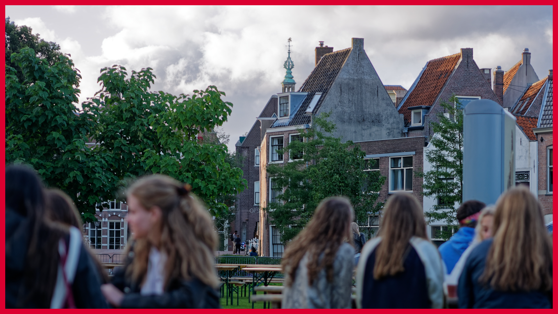 Studenten Van der Werfpark ELCID - foto Naor 